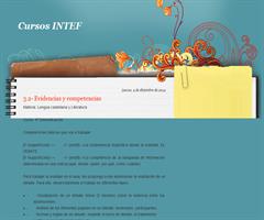 Evidencias y competencias