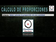 (Porcentajes y Proporciones) - Cálculo de Proporciones