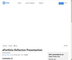 ePortfolio Reflection Presentation