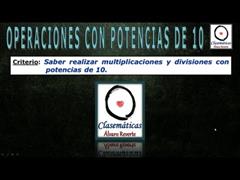 (Decimales) - Multiplicación y División por Potencias de 10