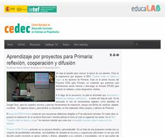 Aprendizaje por proyectos para Primaria: reflexión, cooperación y difusión