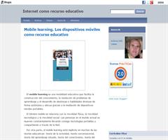 Los dispositivos móviles como recurso educativo