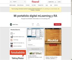 Tablero final de mLearning y RA de Isabel Etayo