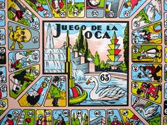 El juego de la oca para aprender español.