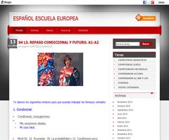 ESCUELA EUROPEA, CULHAM BLOG DE ESPAÑOL