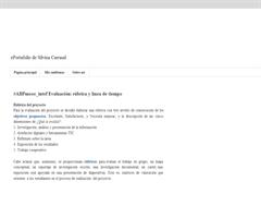 Evaluación: rúbrica y línea de tiempo