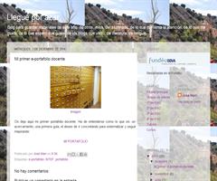 Mi primer e-portafolio docente