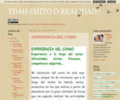 este es el enlace a  Mi blog TDAH Mito o Realidad