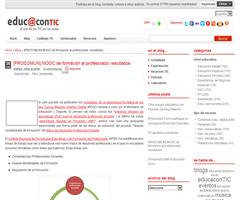 [PROCOMUN] MOOC de formación al profesorado: resultados