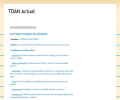Actividad Inteligencias Múltiples