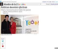 Políticas docentes efectivas. Artículo de prensa