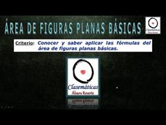 (Geometría) - Fórmulas de Área de Figuras Planas Básicas