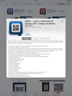 Qrafter: generador y lector de Qr para IOS