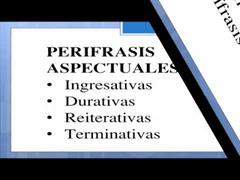 video perifrasis verbales