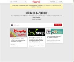 Mi tablero en Pinterest. Módulo 3 Aplicar