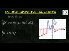 (Funciones) - Estudio Básico de una Función en Gráfica: Signo (4)