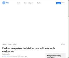 Evaluar competencias básicas con indicadores de evaluación