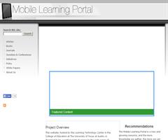 Mobile learning portal