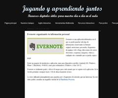 Evernote: organizando tu información personal