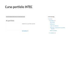 Modelo portfolio docente