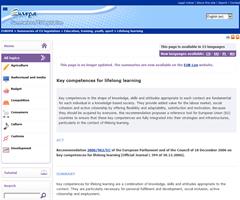 Competencias clave para el aprendizaje permanente