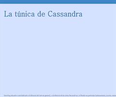 Blog "La túnica de Cassandra"