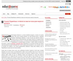 Proyecto FlippedKawa, invirtiendo la clase de música para mejorar la educación