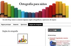 ORTOGRAFÍA PARA NIÑOS