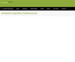 Artefactos Digitales. Una Escuela Digital para la Educación de Hoy (e-aprendizaje)