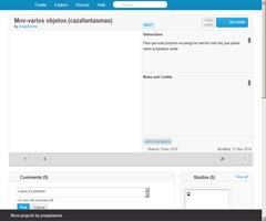 Movimiento  varios objetos en Scratch