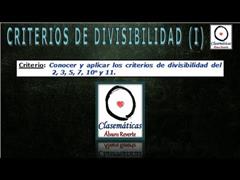 (Divisibilidad) - Criterios de Divisibilidad 2, 3, 5, 7, 11, 10^n