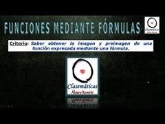 (Funciones) - La Función: Fórmulas