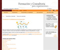 TÉCNICAS PARA TRABAJAR Y FOMENTAR LA CREATIVIDAD