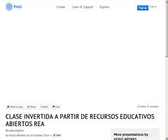 Clase invertida a partir de REA