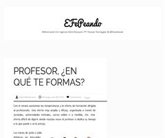 PROFESOR, ¿EN QUÉ TE FORMAS?