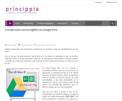 Crea ejercicios autocorregibles con Google Drive