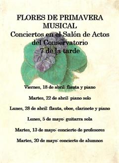 PROYECTO "Haciendo el programa de mano de mi propio concierto"