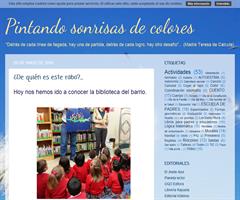 Pintando sonrisas de colores.