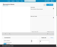 Movimiento de varios objetos "Buscando al átomo"