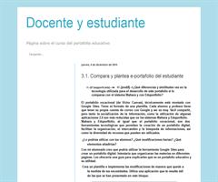 3.1. Compara y plantea e-portafolio del estudiante
