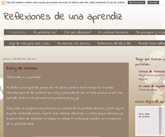 Reflexiones de una aprendiz