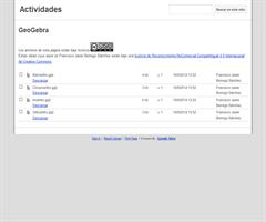 Aplicaciones GeoGebra