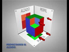 Representación sistema diedrico