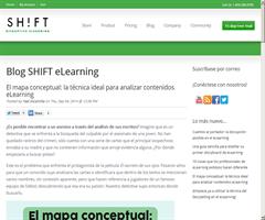 El mapa conceptual: la técnica ideal para analizar contenidos eLearning