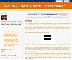 Matematikaren inguruko zenbait bitxikeri