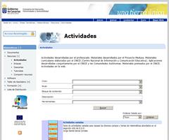 Recursos para matemáticas. Proyecto Medusa. Canarias