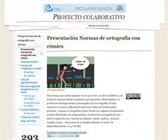 Normas de ortografía en cómics