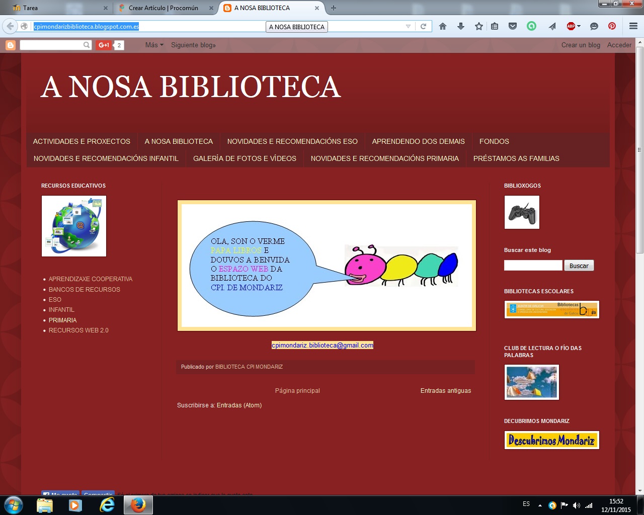 Blog del CPI de Mondariz