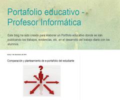 Comparación y planteamiento de e-portafolio del estudiante