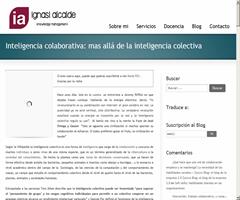 Inteligencia colaborativa: mas allá de la inteligencia colectiva